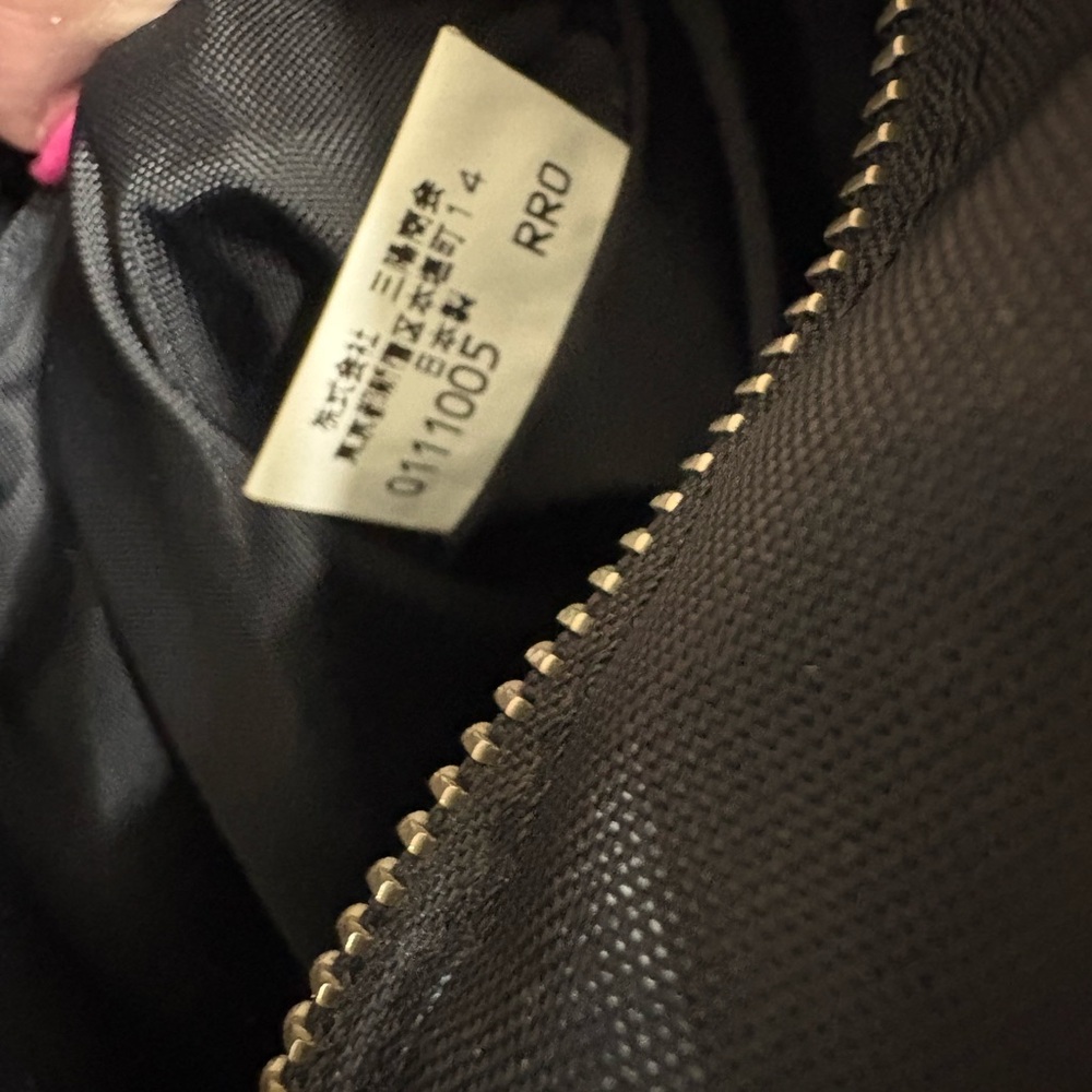 Burberry Black Tote with Check Trim and Brown Handles - Picture 16 of 16
